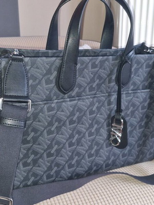 Michael Kors bag new, black, eco leather, laptop compatible