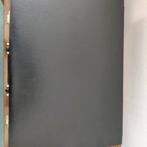 Office document briefcase new black