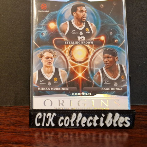Panini Euroleague Origins Partizan Nucleus basketball card