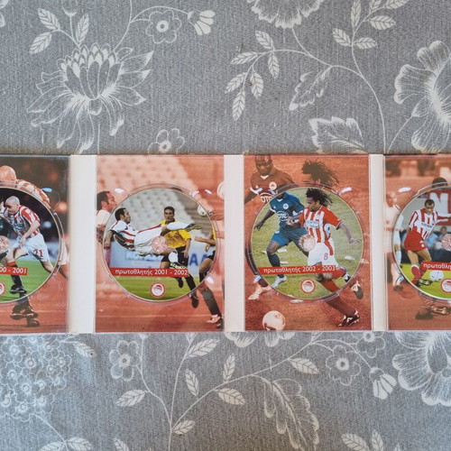 Olympiakos 7+1 Championships DVD box set like new