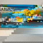 Камион с ремарке в мащаб H0 с реклама на плодова напитка Caribic