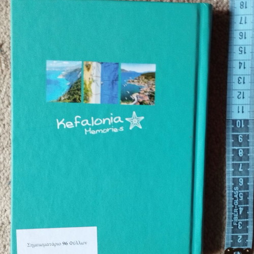 Kefalonia Notebook with Hard Cover new