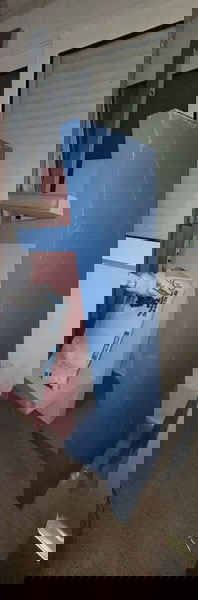 Παιδικό ξύλινο τραπέζι μπλε χρώματος