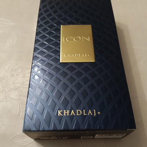 Khadlaj Icon Eau de Parfum 100ml like new, unisex oriental woody scent