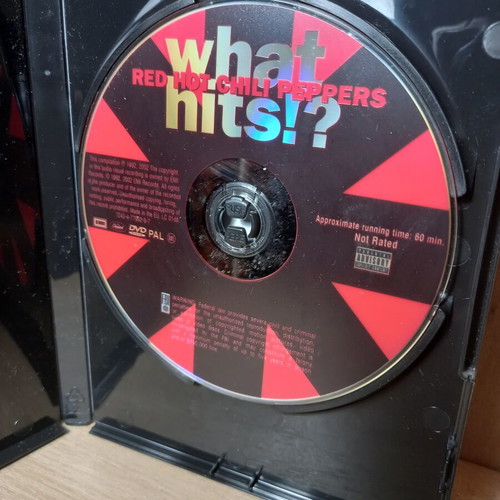 Red Hot Chili Peppers What Hits? Music DVD like new