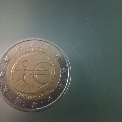 Nederland 2 euro 2009 Emu coin used, circulated