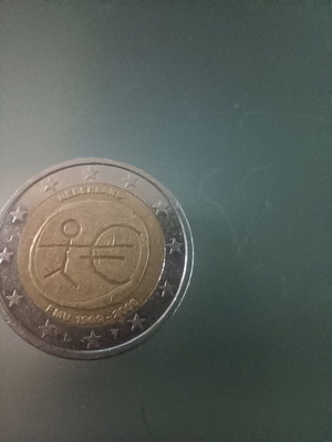 Nederland 2 euro 2009 Emu coin used, circulated