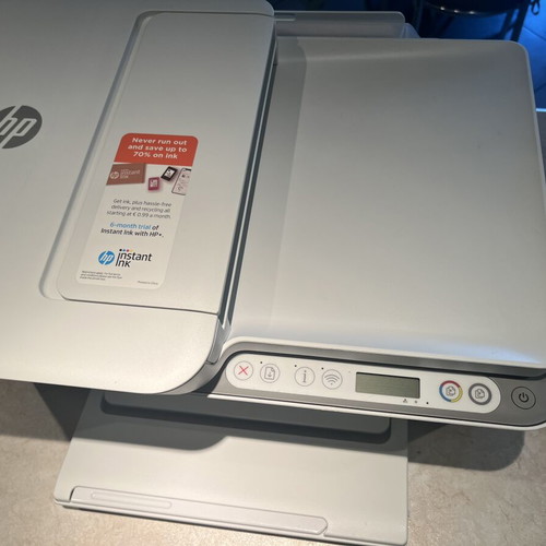 DeskJet Plus 4120e inkjet printer with WiFi, like new