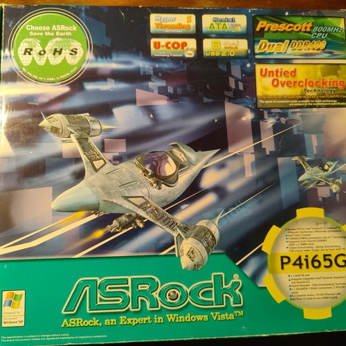 Motherboard ASRock P4i65G used in very good condition