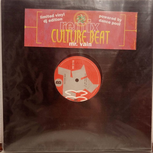 Maxi Single Culture Beat Mr. Vain Remix 1993
