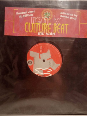 Maxi Single Culture Beat Mr. Vain Remix 1993