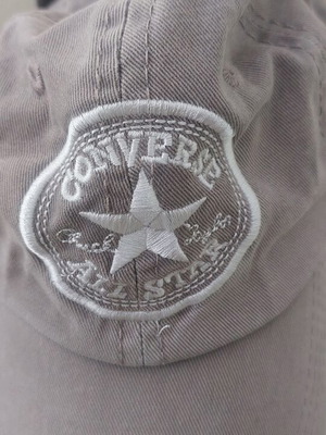 Converse γκρι καπέλο jockey σαν καινούργιο, ρυθμιζόμενο, βαμβακερό