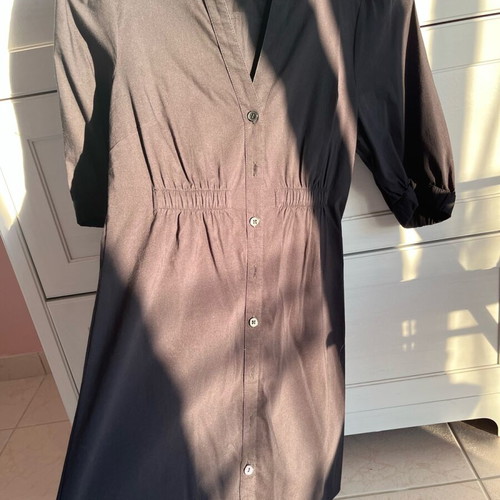 Mini dress used with buttons H&M black XS