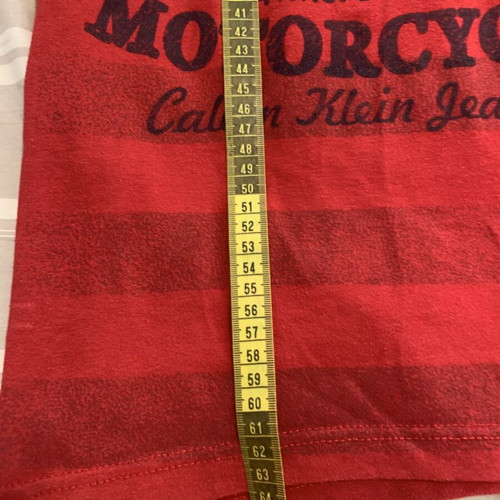 Calvin Klein Teens XL Red Heavy Cotton T-Shirt mint condition