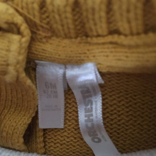 Orchestra baby sweater 6 months like new