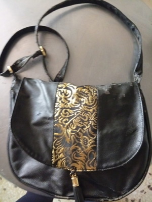 Carlos Fulsy vintage retro style shoulder bag