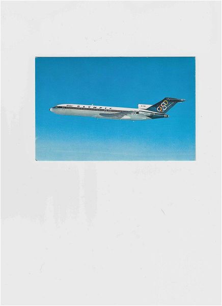  karta tis olimpiakis aeroporias BOEING 727-200