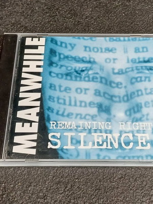 Meanwhile Remaining Right: Silence CD like new, punk