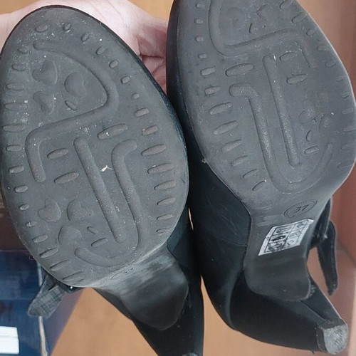 La Coquette Italy Mary Jane shoes like new, black size 37