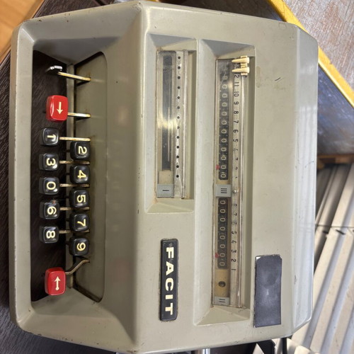 Facit Vintage Calculator like new, functional