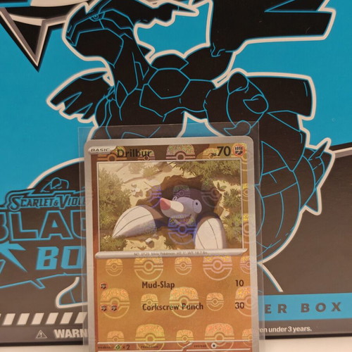 Pokemon Drilbur Master Ball 045/086 Mint Condition