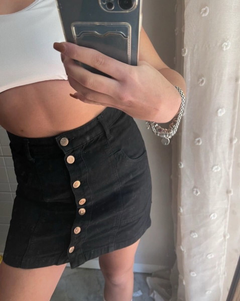 denim skirt