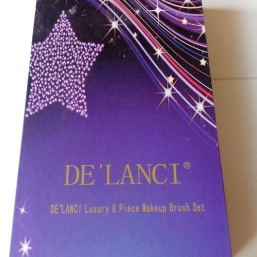De'Lanci set of 8 professional makeup brushes new