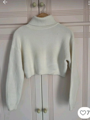 Μπλούζα ζιβάγκο small σαν καινούργια, μαλακή και ζεστή crop