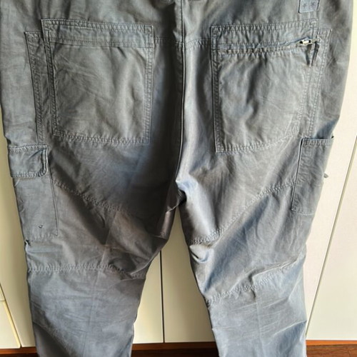 M&S Marcs and Spencer grey safari pants used with pockets