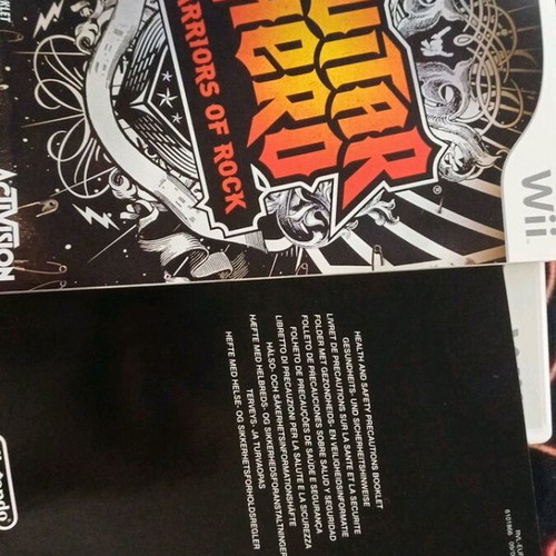 Guitar Hero Warriors of Rock for Nintendo Wii used