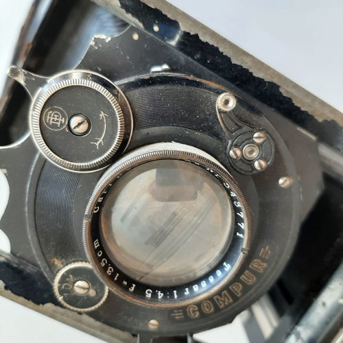 Certo Compur DRP camera used, f=13.5 cm 1:4.5