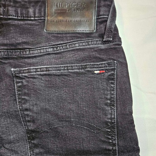 Hilfiger Denim men's grey jeans, size S
