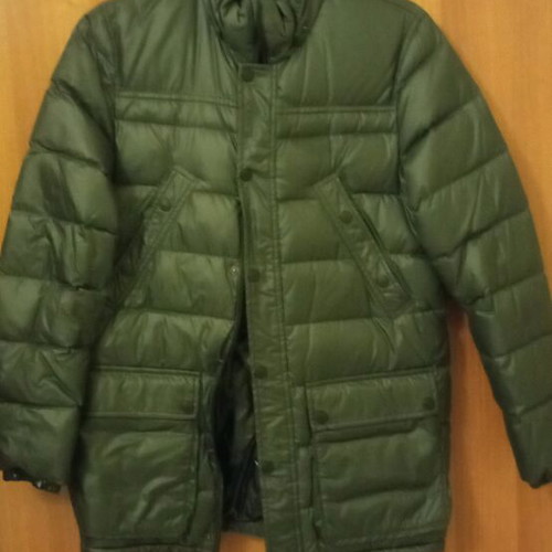 Duvetica jacket for 12 years old, anthracite, like new, detachable hood