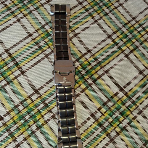 Pierre Lannier Two-Tone Bracelet like new, stainless steel, 22mm