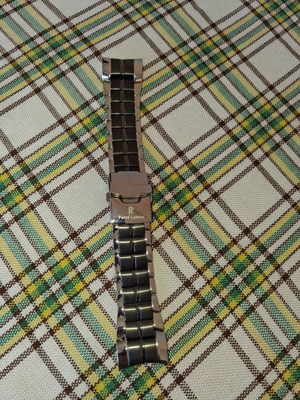 Pierre Lannier Two-Tone Bracelet like new, stainless steel, 22mm