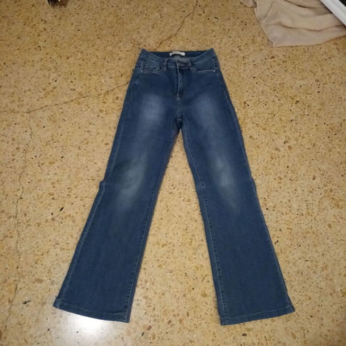 Celestino high-rise straight jeans new, size S, blue