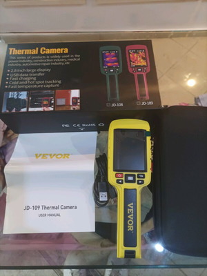 Vevor thermal imaging camera 60x60 with 2.8-inch color screen and SD card new