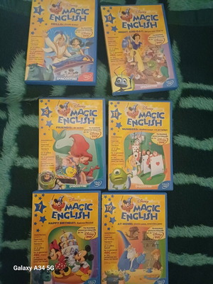 Dvd εκμάθησης αγγλικά σαν καινούργιο, πακέτο 6 τεμαχίων