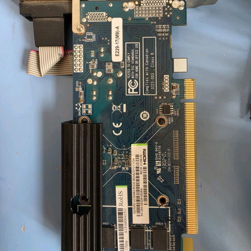 Sapphire Radeon HD 5450 1 GB DDR3 graphics card used with HDMI DVI-I VGA PCI-Express