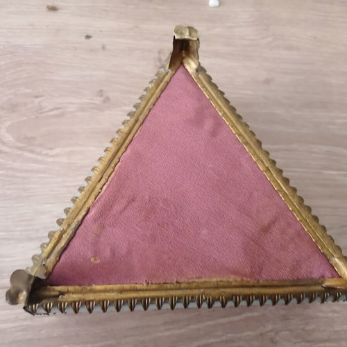 Jewelry box Russian old used with minor damages