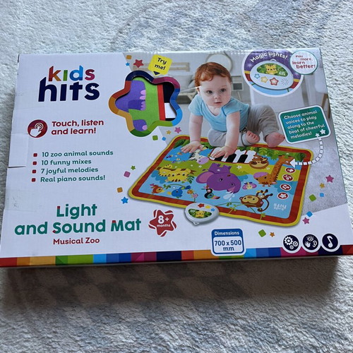 Kids Hits Musical Zoo Light and Sound Mat new