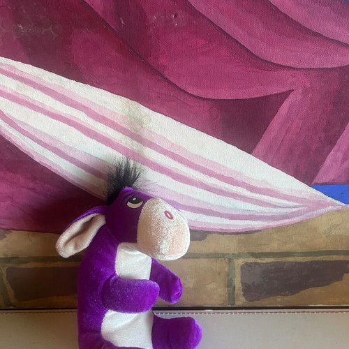 Garry plush donkey Winnie the Pooh Disney collectible
