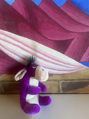 Garry plush donkey Winnie the Pooh Disney collectible