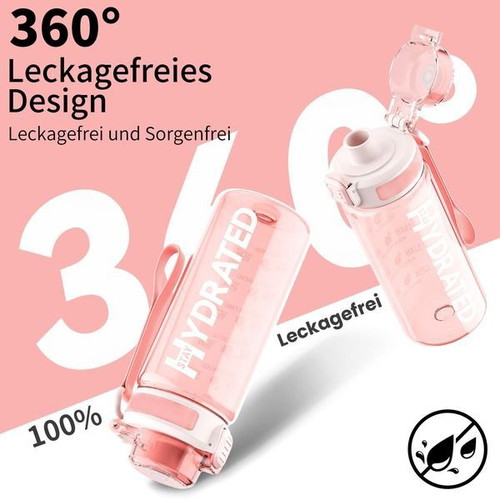 Mevoly 500 ml Tritan Kids Water Bottle, BPA Free