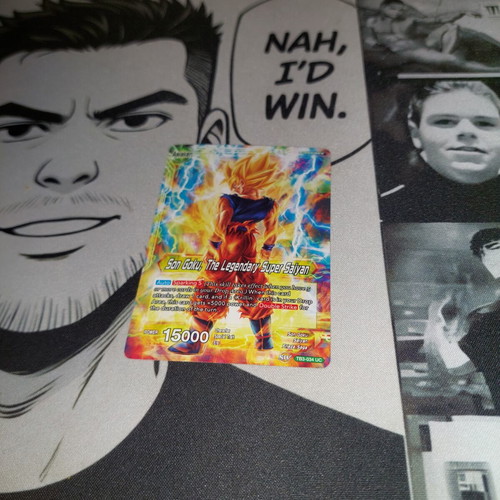 Son Goku The Legendary Super Saiyan card like new