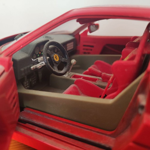 Burago Ferrari F40 1987 μινιατούρα αγωνιστικού αυτοκινήτου 1:18 κλίμακα
