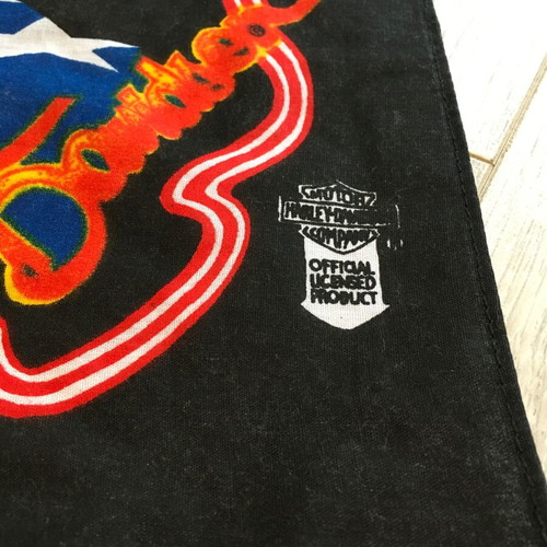 Harley Davidson Bandana vintage 80's with Bald Eagle logo, new