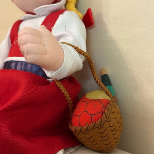 Collectible Little Red Riding Hood Doll Sigikid 43 cm used