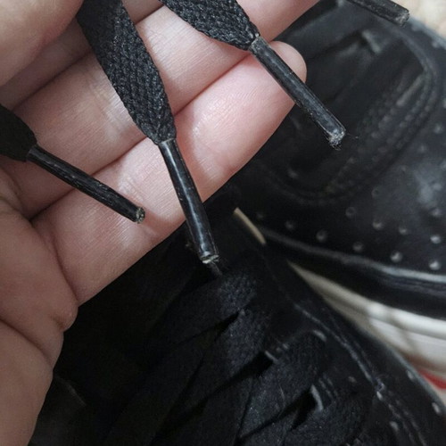 Nike Court Vision Alta sneakers like new, size 39, black-white