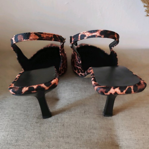 Trendyol slingback pumps new, size 40, beige and brown